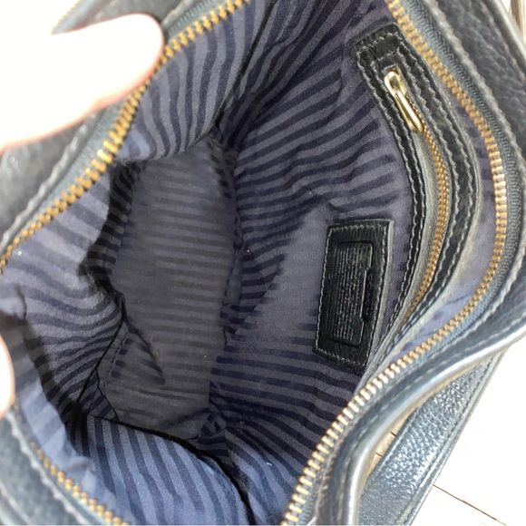 Coach Sonoma Pebbled Black Leather Shoulder Bag J7M-4907 - Picture 10 of 15